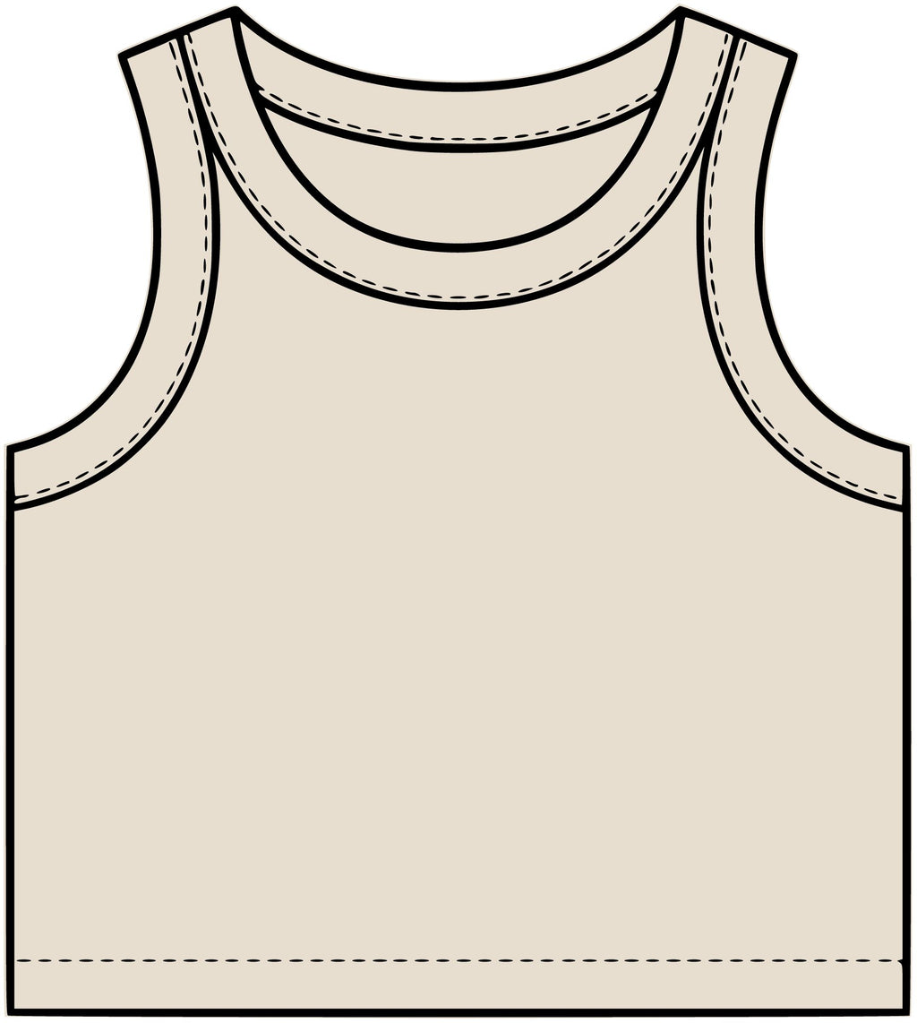 SLaO Women’s Essential Rib Crop Tank — Sit Back. Listen. Observe.