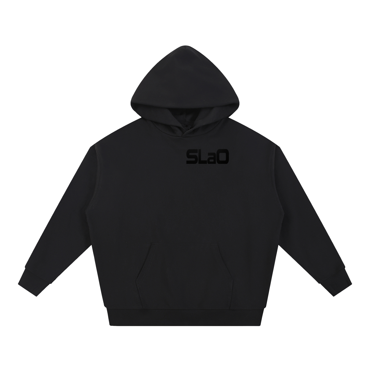 SLaO Essential Heavyweight Hoodie — Sit Back. Listen. Observe.